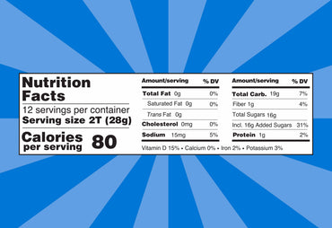 double choc hot cocoa mix nutrition facts