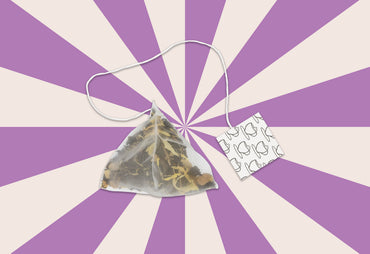 vanilla chai tea bag pyramid