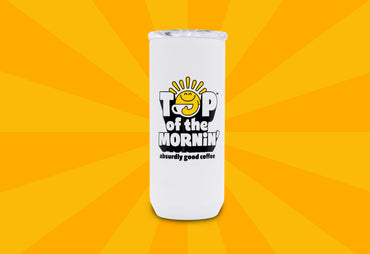 Top of the Mornin Mornin' on the go tumbler front