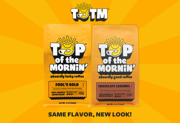 Chocolate Caramel Flavored Coffee – Top of the Mornin Coffee
