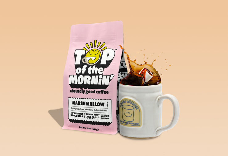 Marshmallow Flavored Coffee Top of the Mornin Coffee Marshmallow Flavored Coffee Top of the Mornin Coffee
