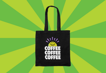 top of the mornin spooky coffee tote