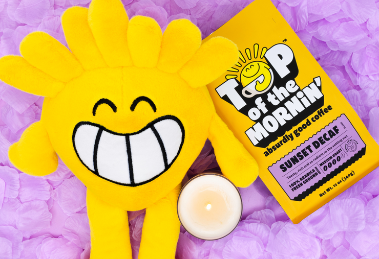 Sunset Decaf Medium Roast Coffee – Top of the Mornin Coffee