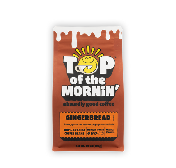 Gingerbread Flavored Coffee – Top of the Mornin Coffee