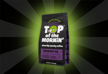 Midnight Oil Dark Roast Coffee (spooky edition bag)