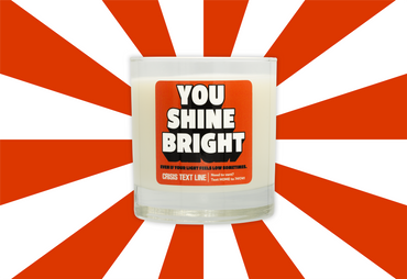 'You Shine Bright' Coffee Candle