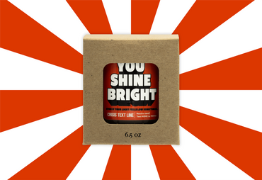 'You Shine Bright' Coffee Candle
