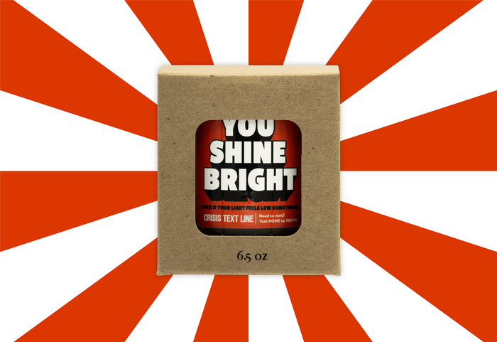 'You Shine Bright' Coffee Candle - Thumbnail 2