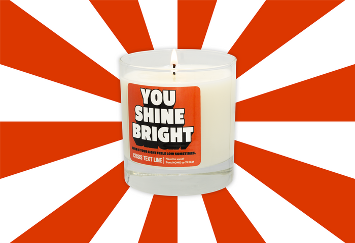 'You Shine Bright' Coffee Candle - Thumbnail 3