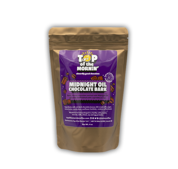 Midnight Oil Chocolate Bark