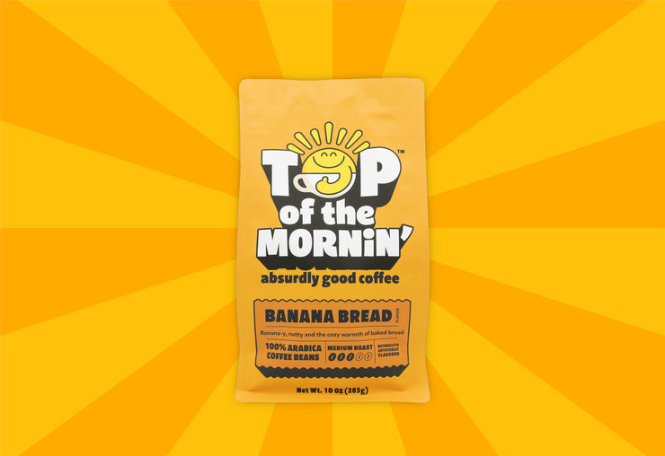 coffee banana 2点まとめて Banana Bread Flavored Coffee – Top of the Mornin Coffee