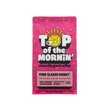 Pink Glazed Donut Flavored Coffee