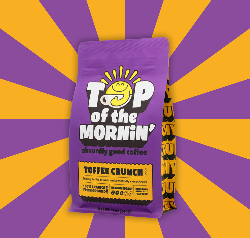 Toffee Crunch Flavored Coffee