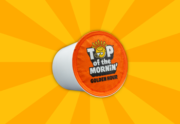 golden hour single serve coffee cup medium roast